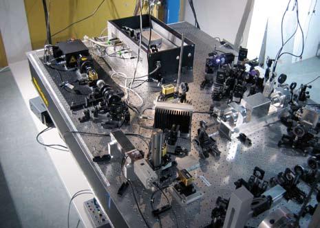 Geo600/AEI/WLU Die GEO 600-Gruppe hat das stabilste Lasersystem der Welt entwickelt.