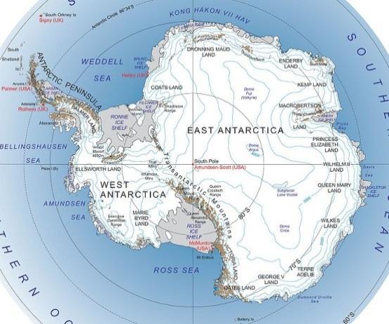 Da dieser Kontinent komplett mit 2000 bis 3000 m dickem Eis bedeckt ist, kam bisher keiner auf den Gedanken, nach Leben unter dem Eis zu forschen.