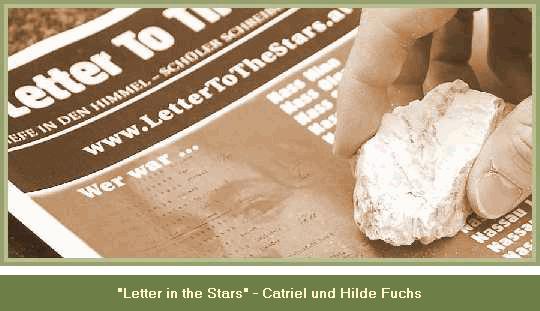 "Letter in the Stars" - Catriel und Hilde Fuchs Hilde und Catriel Fuchs sind
