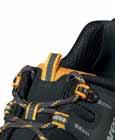 S2-Sicherheitshalbschuh und -stiefel in Trekkingoptik und breiter Passform Schlaufenschnürsystem mit reflektierenden Textilbändern erfüllt die ESD-Vorgabe