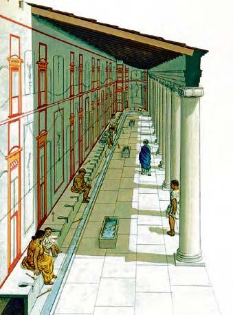 Toiletten und Abwassersysteme besaßen. 600 v. Chr. bauten dann die Römer die berühmte Cloaca Maxima, eine riesige Entwässerungsanlage, die zum Teil noch heute in Betrieb ist.