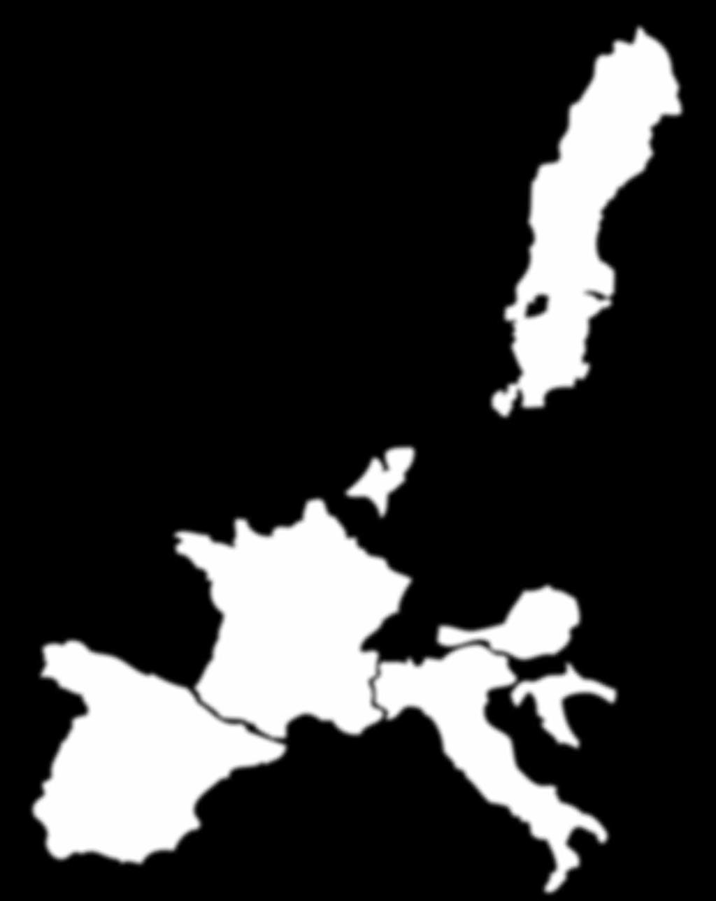 Die Häuser befinden sich auf der niederländischen Insel Ameland, in den Wäldern Südschwedens, in den Bergen Österreichs, an der spanischen oder istrischen Küste sowie in den europäischen