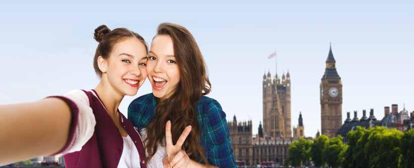 Travel and talk Travel and talk Travel and Talk Betreute Sprachreisen Zwei Drittel der Jugendlichen buchen in der Regel ihre Sprachreise nach Großbritannien, dem Mutterland der wichtigsten