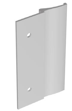 Zusatzausstattungen PL1 3. schräges Kunststofflaufschienenprofil Bei einer schrägen Auflage (5-9 ) kann ein schräges Kunststofflaufschienenprofil verwendet werden. (5-9 ) 4.