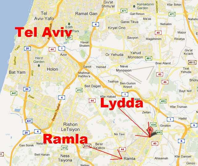 2 Am 10. Juli 1948 übertrug Ben Gurion Yigal Allon 4 das Kommando über Operation Dani und ernannte Yitzhak Rabin 5 zu seinem Stellvertreter. Allon ordnete zunächst an, al-lydda (s.u.) aus der Luft zu bombardieren es war die erste Stadt, die aus der Luft angegriffen wurde.
