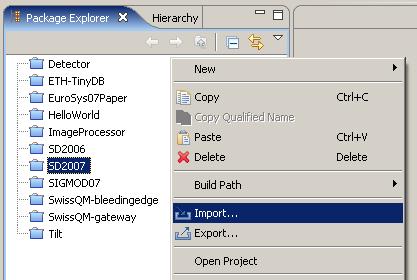 Import jdraw project into eclipse Download source code