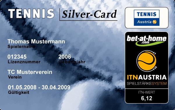 DIE Eintrittskarten in diese Tenniswelt Silver-Card für: +