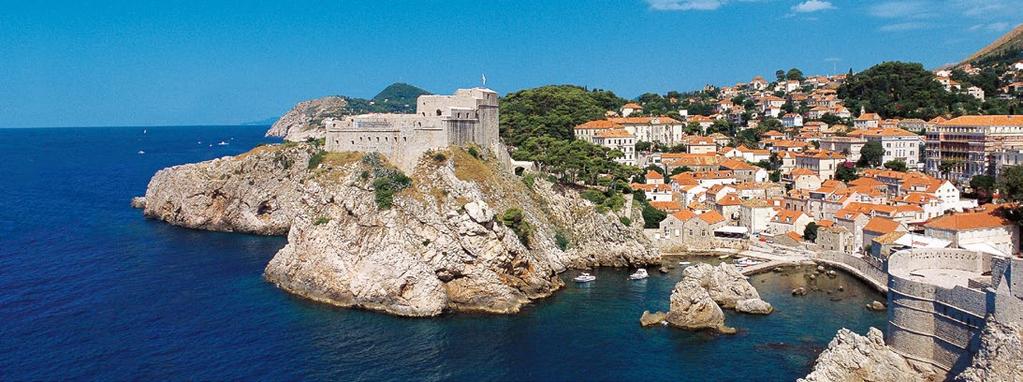 DUBROVNIK Die weißen Mauern von Dubrovnik MSC LIRICA Italien, Griechenland, Albanien, Kroatien 1. PE