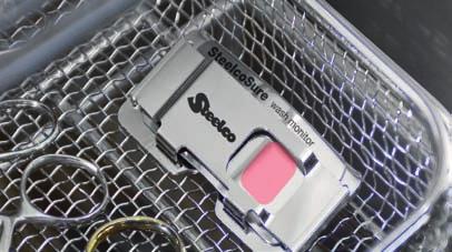 SteelcoSure Unabhängige Überprüfung der Leistungen Ihrer Geräte und Prozesse zur Reinigung und Sterilisation Unabhängig von der Marke der Instrumentenspülmaschine, des Ultraschallgeräts oder der