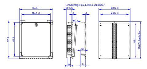 Verteilerschränke Unterputz strawa Frontblenden für Schrank Typ 69, 80, 85 Frontblenden in verschiedenen Ausführungen, siehe Tabelle Schrank B x H in mm Fliesenrahmen Kunststoff RAL 9010 0,2 0,3 0,4