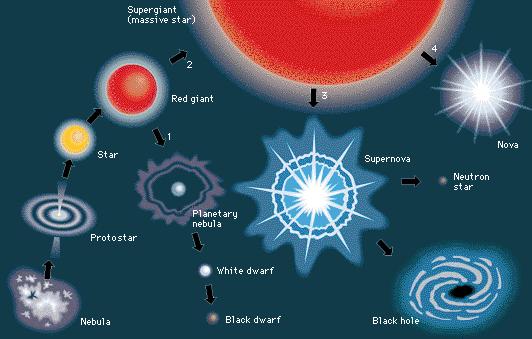 Wie entstehen schwarze Löcher?