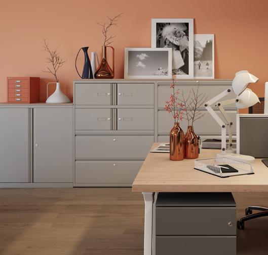 Essentials sind genau das: die wesentlichen Möbelstücke, ohne die ein Büro nicht effektiv funktionieren kann.
