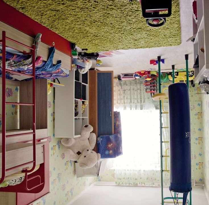 Kinderzimmer in der Wohnung des Witwers Wostrikow»Haben Sie etwa keine Familie?