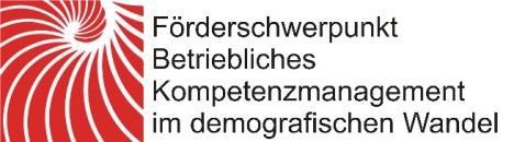 In 15 Jahren Unternehmenscheck zum Zweck eines vorausschauenden (über-) betrieblichen Kompetenzmanagements Fassung für Interviewerinnen und Interviewer Entwickelt im Teilvorhaben