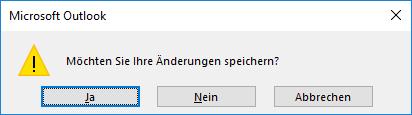 Die gesendete Nachricht wird sofort übermittelt und im Ordner Gesendete Elemente abgelegt. In der Statusleiste wird eine Fehlermeldung angezeigt.