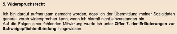 Kästchen Nein Der LWV braucht Daten von Ihnen.