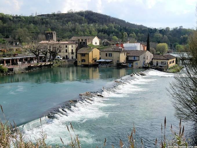 Borghetto sul Mincio - alter idyllischer Mühlenort und