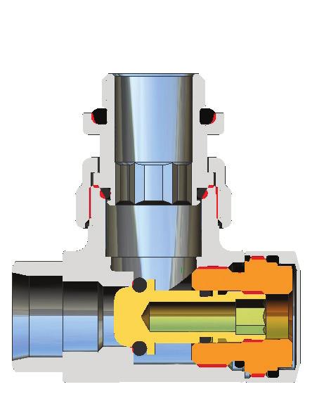 Technische Beschreibung HERZ-Heizkörperthermostat DE LUXE mit Flüssigkeitsfühler (Hydrosensor) für HERZ- Thermostatventile DE LUXE.