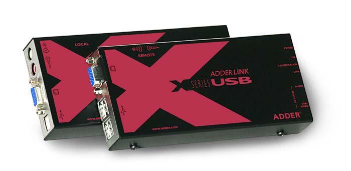 Bei Verwendung der modernster Extreme USB TM Technik bietet der X-USB eine Verlängerung von allen USB 1.1 Geräten über bis zu 120m KATx (x=3,4,5,5e,6) Kabel.
