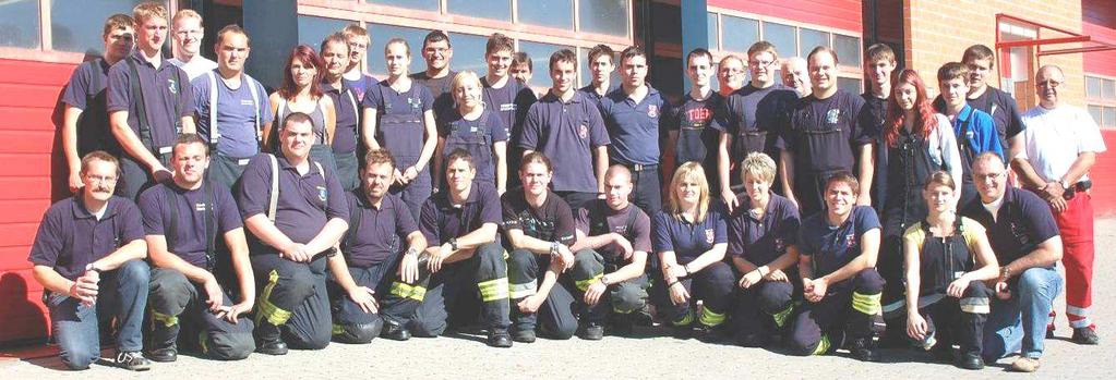 5.3 Ausbildungsstandort Stockstadt Trotz der großen Zahl an internen Aus- und Fortbildungsveranstaltungen engagiert sich die Feuerwehr Stockstadt noch in der Ausbildung auf Landkreisebene.