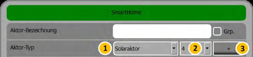 10 Option: Hausautomation über Eaton-Aktoren E3/DC GmbH 2 Kanal zuweisen In der Funktion SmartHome des Hauskraftwerks muss dem Aktor ein Kanal zugewiesen werden.