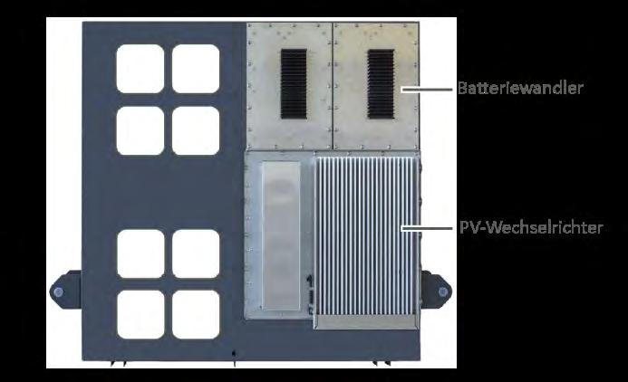 6 Elektrischer Anschluss E3/DC GmbH 6.4.4 Rückseite Gerät Batteriewandler und PV-Wechselrichter Abb.