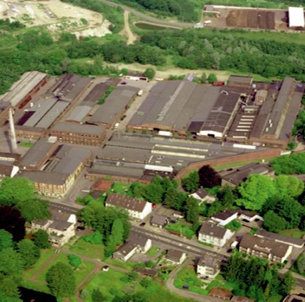 Ehemalige Schneidwarenfabrik Rasspe in Solingen rund 60.