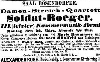 3. Konzert am 22. März 1897: Neue Freie Presse (Wien), 21. März 1897, S. 15.
