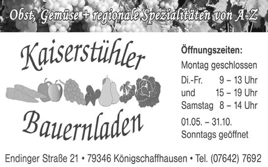 Mit großer Anteilnahme TuS Königschaffhausen Rundenabschluss + Helferfest Der TuS lädt herzlich zum Rundenabschluss + Helferfest ein.