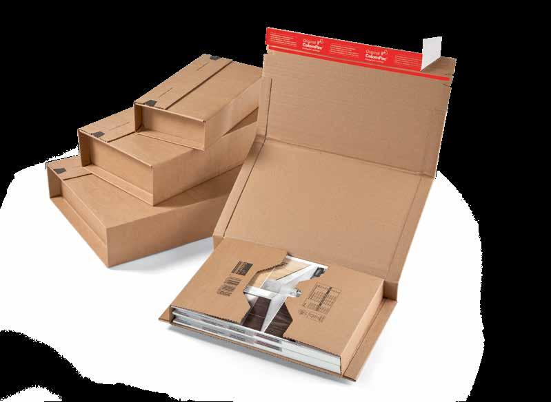 Rundum sorglos flexible Wickelverpackung, nicht nur für Bücher Geeignet für CDs, Bücher, Kataloge, Kalender und vieles mehr. CP 020 Der sichere spart Zeit und zusätzliche Verschlussmittel.
