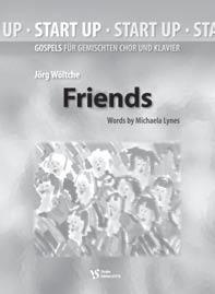 Anmeldungen zum Workshop, in dessen Mittelpunkt die beiden Gospelbücher Welcome und Friends aus der Reihe Gospel start up des Münchner Strube-Verlags stehen, sind nur in der Musikakademie Hammelburg