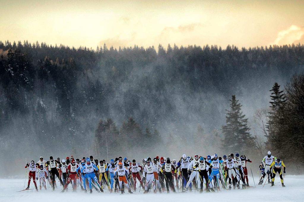 Transjurasienne 2017 Skimarathon über den französischen Jura Die Transjurasienne ist der grösste Skimarathon in Frankreich und mit bis zu 4000 Startern ein Volksfest nahe der