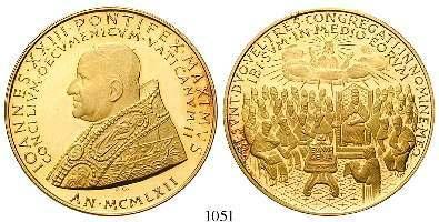 PP 850,- Diese Medaille wurde anläßlich des Zweiten Vatikanischen Konzils ausgegeben 1053 Silbermedaille 1683.