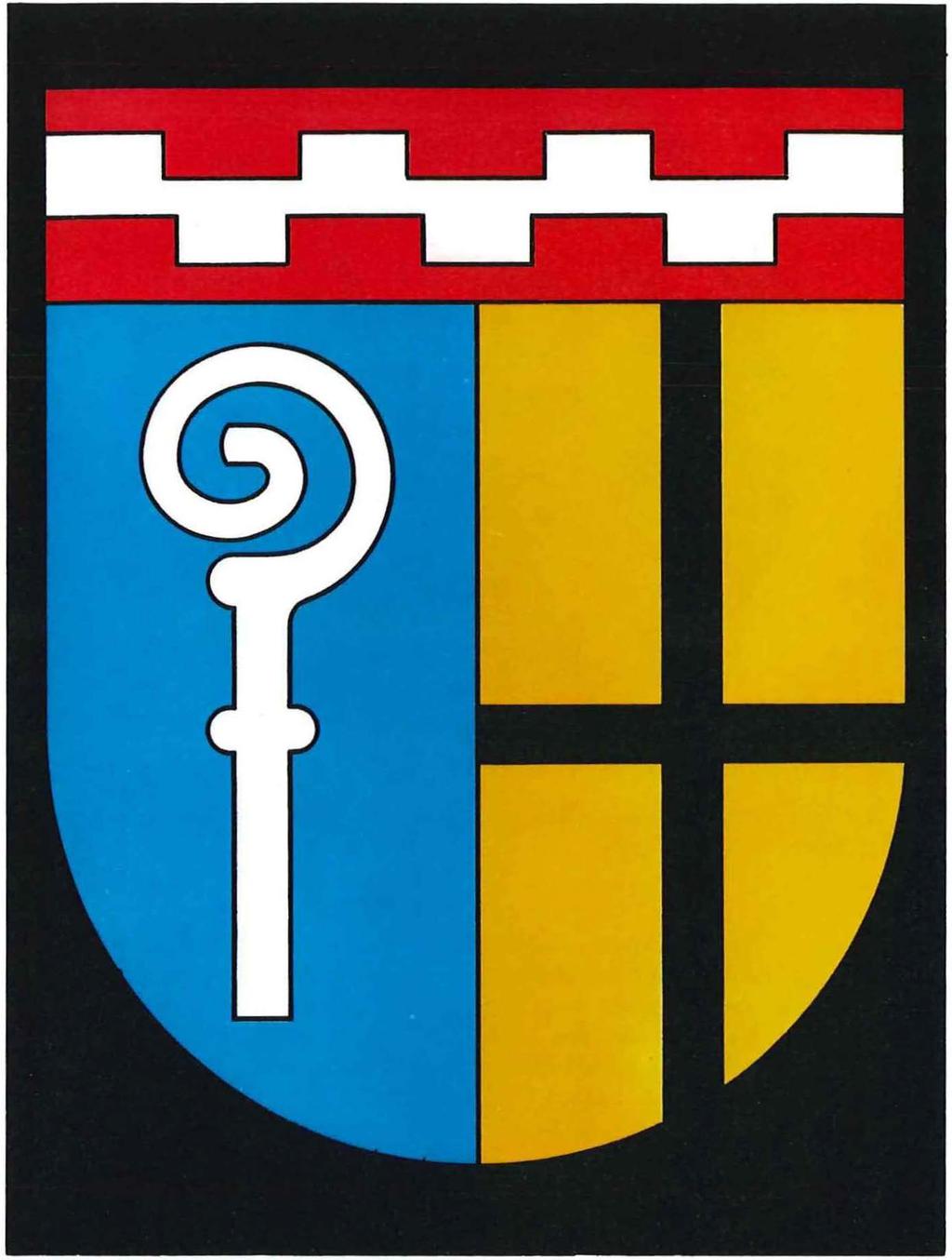 Wappen u. nd Siegel der Stadt Mönchengladbuch Abb. 2 Wappen der Stadt Mönchenglculbach 1977: u.