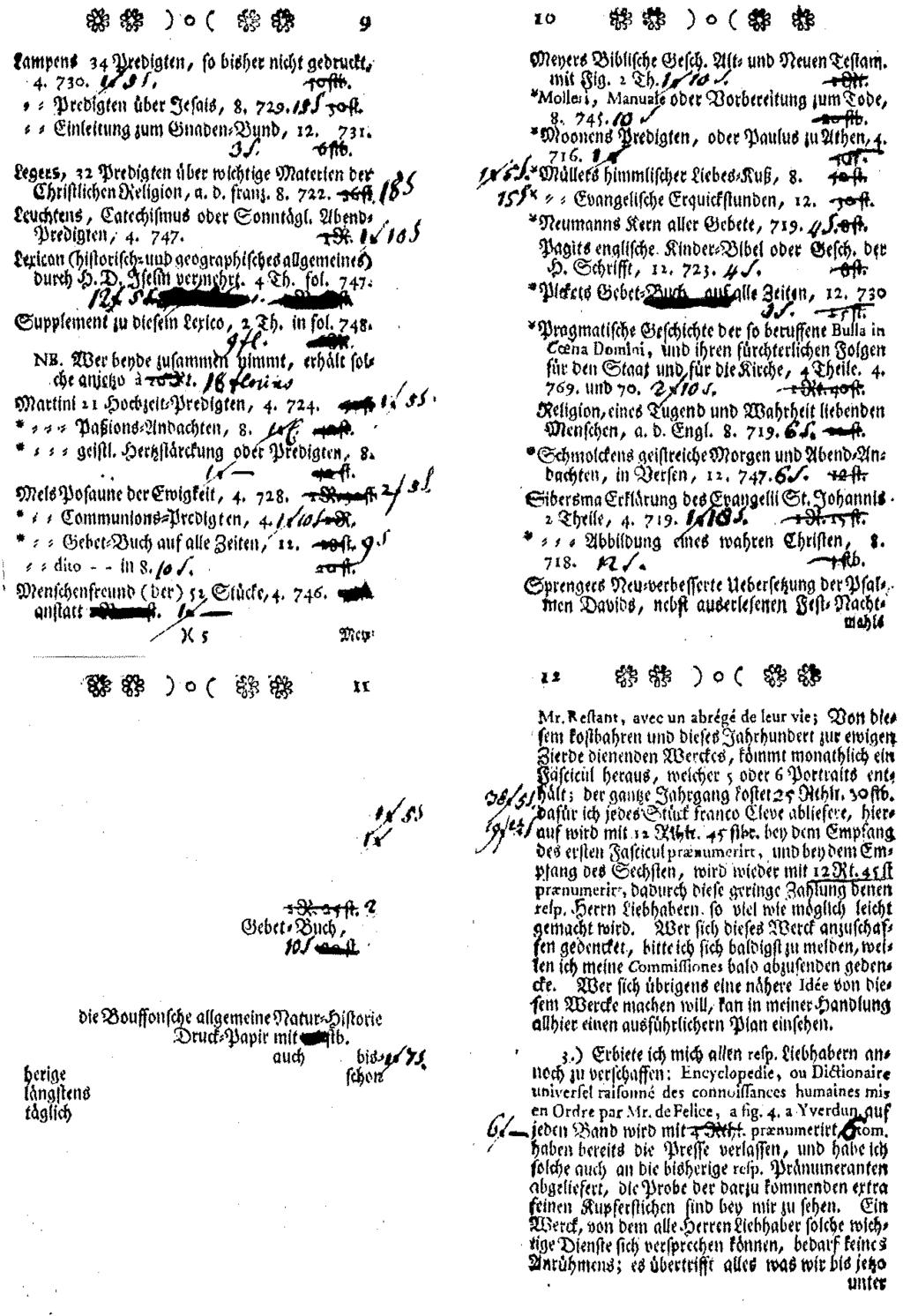 Die Kataloge des Klever Buchhändlers J ohann Gottlieb Euerstecher 1771 m r., uno r (!Je!Qn cn; mlt itur st../ Q.iafel 766. rdbpa