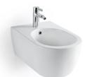 WC2019V Preis 330,00 Wall-hung WC (washdown) without U-flushing rim patented flushing technology Colour: brillant white with nano surface incl.