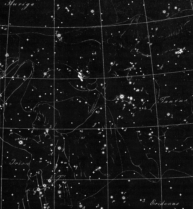 Problem: unregelmäßig geschwungene Sternbildgrenzen (Uranometria nova, 1843) Sterne an den Sternbildgrenzen lassen sich nur schwer dem einen oder