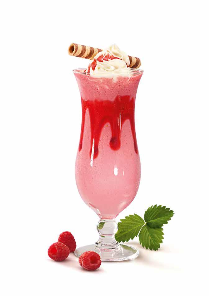 Joghurt-Himbeer- Smoothie Yogurt Raspberry Smoothie Fruchtige Himbeeren,