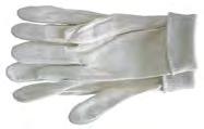 Persönliche Schutzausrüstung Baumwoll-Unterziehhandschuhe kurze Baumwoll-Unterziehhandschuhe zur Verwendung mit Latexhandschuhen (120004 bis