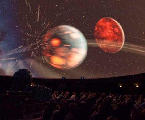 Freitag, 14.12.2018: Besuch des Planetariums in Münster / Visit of the planetarium in Münster https://commons.wikimedia.org/wiki/ File:Planetarium_Explosion(C)Oblonczyk,LWL.