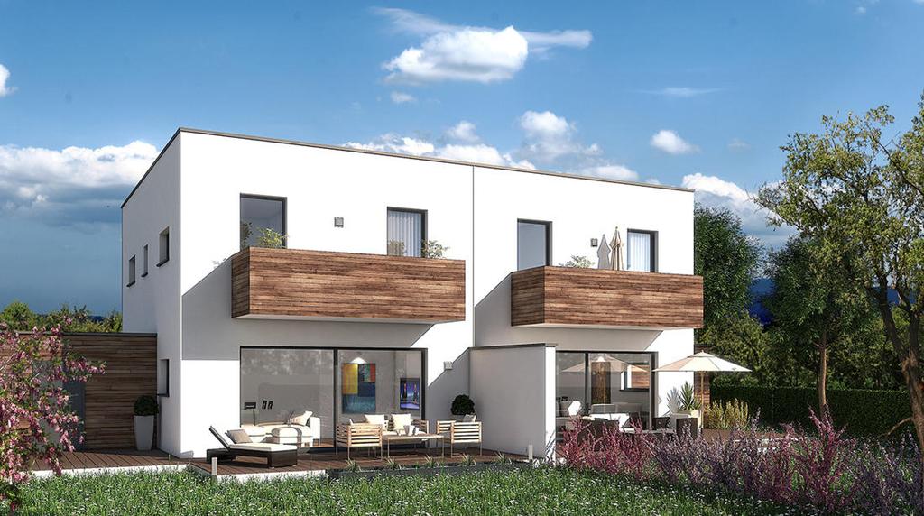 Kostenübersicht Doppelhaus Wohnfläche Garage Grundanteil Gesamtpreis* Doppelhaus 1 ca. 109,00 m² 1 ca.