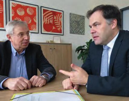 2/2014 Aktuell Sachsen-Anhalt 5 EuW-Gespräch mit Kultusminister Stephan Dorgerloh: Ich bin froh, dass wir die Arbeitszeitfrage so entscheiden konnten.
