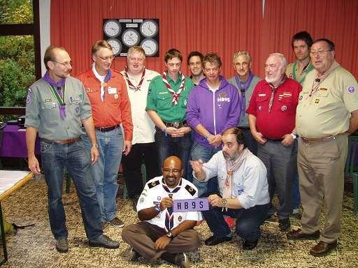 HB9S - World-Scout Bureau, Genf (Schweiz) - permanente Amateurfunkstation des World- Scout-Bureau in Genf (bis 2014) - wird beim JOTA durch ein internationales Team von
