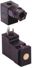 P2E- V Magnetventile 15 mm Magnetventile 15 mm Kabelstecker und Anschlüsse sind in mehreren Varianten verfügbar.