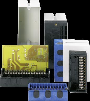 40 MULTI-BOX Gehäuselösungen Steck-Karten-Gehäuse MBZA Schutzart IP 40 Steckkarten-Gehäuse mit vergoldeten Kontakten bieten die Möglichkeit einer direkten Kontaktierung von Leiterkarten zur