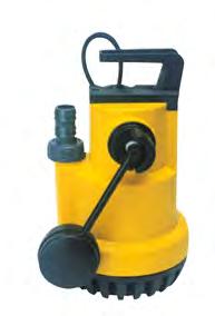 Tauchmotorpumpen Entwässerung Tauchpumpen für sauberes Wasser Portable Tauchmotorpumpe mit Schwimmschalter / Trockenlaufschutz Bezeichnung Artikel-Nr.