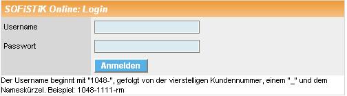 2 User-Administrator Jeder Kunde erhält einen User-Administrator für den SOFiSTiK Online Service.