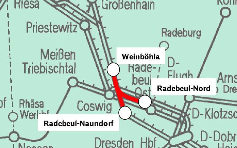 Baukorridor 431/2 Radebeul Nord VDE 9 Bündel 04.20.