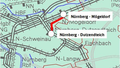 Baukorridor 739 Knoten Nürnberg Bündel 07.20.0029 Nür.-Dutzenteich Nü.
