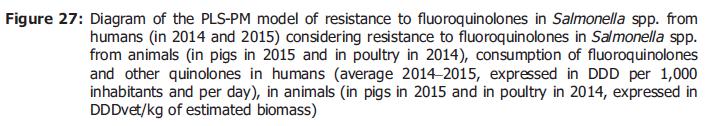 ECDC Report 2017 Korreliert der Antibiotikagebrauch und Resistenzen in Tieren mit Resistenzen in Menschen?